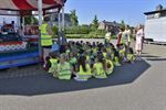 Naar de kermis op laatste schooldag