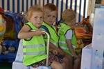 Naar de kermis op laatste schooldag