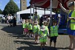 Naar de kermis op laatste schooldag