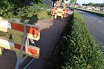 Fietspaden omhoog door hitte