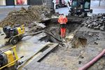 Lek in waterleiding in Beverlo-Dorp