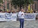 Protestactie tegen asielcentrum in Lommel