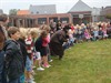 Een paard  op bezoek in de school!