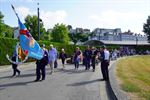 Mijnwerkers-Brancardiers Paal in Lourdes