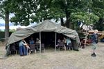 Chirojongens Stal op bivak in Peer