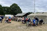 Chirojongens Stal op bivak in Peer