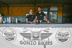 The first motorcycletour van de Gonzo Bikers