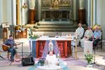 Herinwijding van Lourdesgrot en Mariabeeld