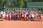 Tennis, spelen en schuimparty op tenniskamp