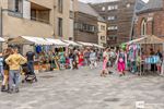 Veel volk op de jaarlijkse kinderrommelmarkt