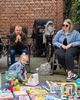 Veel volk op de jaarlijkse kinderrommelmarkt