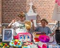 Veel volk op de jaarlijkse kinderrommelmarkt