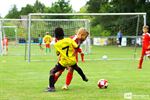Voetballen op het Duiveltjestornooi GT Kolonie
