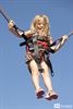 Deline geniet van prikkelarme kermisnamiddag