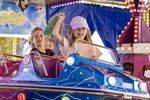 Deline geniet van prikkelarme kermisnamiddag