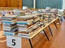 Boeken voor het nieuwe schooljaar liggen klaar