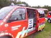 Een boot en wagen voor de brandweer