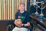 En drummen maar, tijdens laatste zomerdrumkamp