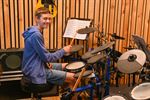 En drummen maar, tijdens laatste zomerdrumkamp