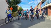 Harmonie Hoop in de Toekomst op fietstocht