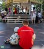 Rode lijn voor Gaza bij start Wereldfeest