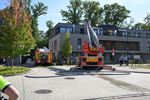 Brand aan appartementsblok