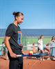 Sofia Costoulas inspireert kids bij Tennis Paal