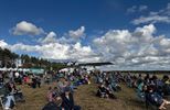 Sunset Airshow start in mineur door slecht weer