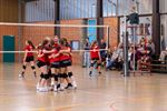 Volleymeisjes U15B verliezen met 2-3
