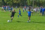 Kinderen genieten van 4-tegen-4 voetbaltornooi