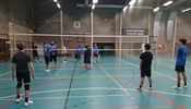Sportpiet en Acrobaatpiet op bezoek bij HE-VOC