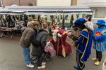 Sint bezocht markt