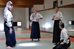 Senioren op de mat voor Aikido