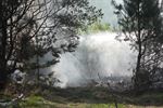 Grote brand op militair domein