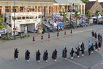 Indrukwekkend spektakel op het marktplein