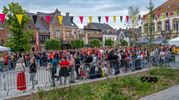 Zo'n 500 supporters volgen Rode Duivels in Peer