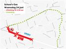 Verkeersmaatregelen avondmarkt en School's Out