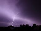 Bliksemlicht show boven Grote-Brogel