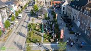 Er komt terug water uit de pomp op de markt
