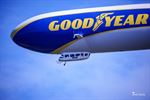 Goodyear-zeppelin duikt opnieuw op boven Meeuwen