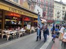 Paalse bedevaarders in Lourdes