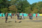 Opbouw Buitenbeenpop gestart