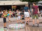 Vakantie eindigt met spetterend watergevecht