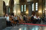Prins Laurent woont orgelconcert bij