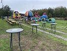 Mjnhappening in de regen