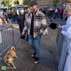 Dierenzegening onder een stralend herfstzonnetje