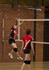Ondertussen, in de WICO-sporthal...