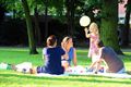 Gezellig in het park
