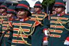Zweten tijdens de parade