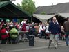 Massa fietsers op Teutenroute